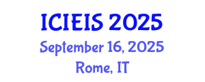 International Conference on Industrial Engineering and Information Systems (ICIEIS) September 16, 2025 - Rome, Italy