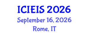 International Conference on Industrial Engineering and Information Systems (ICIEIS) September 16, 2026 - Rome, Italy