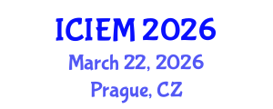 International Conference on Industrial Engineering and Management (ICIEM) March 22, 2026 - Prague, Czechia