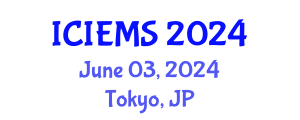 International Conference on Industrial Engineering and Management Sciences (ICIEMS) June 03, 2024 - Tokyo, Japan