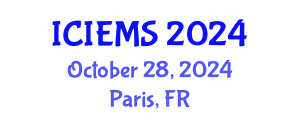 International Conference on Industrial Engineering and Management Sciences (ICIEMS) October 28, 2024 - Paris, France