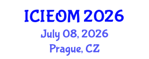 International Conference on Industrial Engineering and Operations Management (ICIEOM) July 08, 2026 - Prague, Czechia