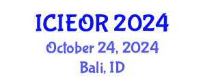 International Conference on Industrial Engineering and Operations Research (ICIEOR) October 24, 2024 - Bali, Indonesia