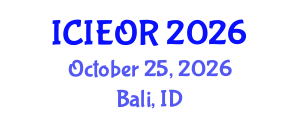 International Conference on Industrial Engineering and Operations Research (ICIEOR) October 25, 2026 - Bali, Indonesia