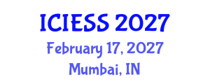 International Conference on Industrial Engineering and Service Science (ICIESS) February 17, 2027 - Mumbai, India International Conference on Industrial Engineering and Service Science (ICIESS) February 17, 2027 - Mumbai, India