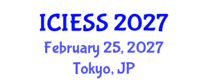 International Conference on Industrial Engineering and Service Science (ICIESS) February 25, 2027 - Tokyo, Japan International Conference on Industrial Engineering and Service Science (ICIESS) February 25, 2027 - Tokyo, Japan