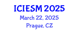 International Conference on Industrial Engineering and Systems Management (ICIESM) March 22, 2025 - Prague, Czechia