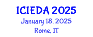 International Conference on Industrial Engineering Design and Analysis (ICIEDA) January 18, 2025 - Rome, Italy