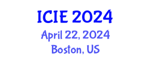 International Conference on Industrial Engineering (ICIE) April 22, 2024 - Boston, United States