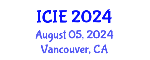 International Conference on Industrial Engineering (ICIE) August 05, 2024 - Vancouver, Canada