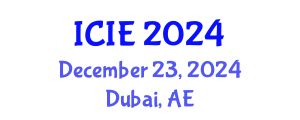International Conference on Industrial Engineering (ICIE) December 23, 2024 - Dubai, United Arab Emirates