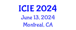 International Conference on Industrial Engineering (ICIE) June 13, 2024 - Montreal, Canada