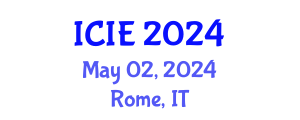 International Conference on Industrial Engineering (ICIE) May 02, 2024 - Rome, Italy