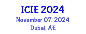 International Conference on Industrial Engineering (ICIE) November 07, 2024 - Dubai, United Arab Emirates