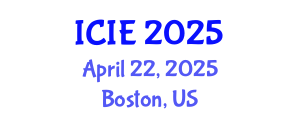 International Conference on Industrial Engineering (ICIE) April 22, 2025 - Boston, United States