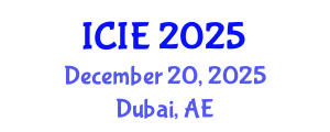 International Conference on Industrial Engineering (ICIE) December 20, 2025 - Dubai, United Arab Emirates