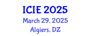 International Conference on Industrial Engineering (ICIE) March 29, 2025 - Algiers, Algeria