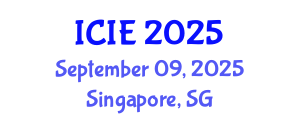International Conference on Industrial Engineering (ICIE) September 09, 2025 - Singapore, Singapore