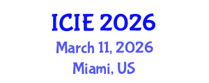 International Conference on Industrial Engineering (ICIE) March 11, 2026 - Miami, United States