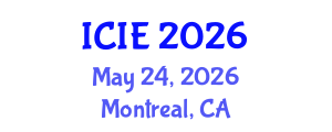 International Conference on Industrial Engineering (ICIE) May 24, 2026 - Montreal, Canada