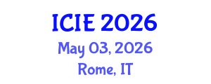 International Conference on Industrial Engineering (ICIE) May 03, 2026 - Rome, Italy