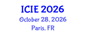 International Conference on Industrial Engineering (ICIE) October 28, 2026 - Paris, France