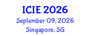 International Conference on Industrial Engineering (ICIE) September 09, 2026 - Singapore, Singapore