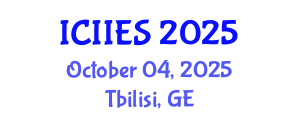 International Conference on Industrial, Information and Engineering Systems (ICIIES) October 04, 2025 - Tbilisi, Georgia