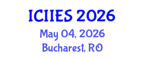 International Conference on Industrial, Information and Engineering Systems (ICIIES) May 04, 2026 - Bucharest, Romania International Conference on Industrial, Information and Engineering Systems (ICIIES) May 04, 2026 - Bucharest, Romania