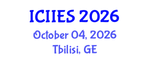 International Conference on Industrial, Information and Engineering Systems (ICIIES) October 04, 2026 - Tbilisi, Georgia