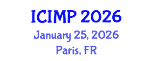 International Conference on Industrial Materials Processing (ICIMP) January 25, 2026 - Paris, France