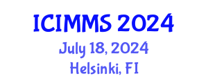 International Conference on Industrial, Mechanical and Manufacturing Science (ICIMMS) July 18, 2024 - Helsinki, Finland