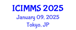 International Conference on Industrial, Mechanical and Manufacturing Science (ICIMMS) January 09, 2025 - Tokyo, Japan