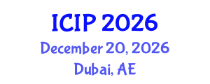 International Conference on Industrial Pharmacy (ICIP) December 20, 2026 - Dubai, United Arab Emirates International Conference on Industrial Pharmacy (ICIP) December 20, 2026 - Dubai, United Arab Emirates
