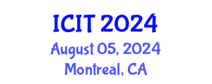 International Conference on Industrial Technology (ICIT) August 05, 2024 - Montreal, Canada