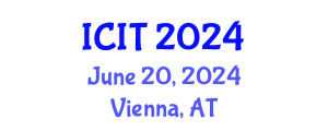 International Conference on Industrial Technology (ICIT) June 20, 2024 - Vienna, Austria