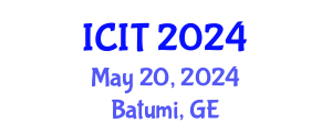 International Conference on Industrial Technology (ICIT) May 20, 2024 - Batumi, Georgia