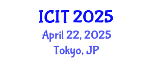 International Conference on Industrial Technology (ICIT) April 22, 2025 - Tokyo, Japan