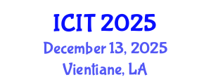 International Conference on Industrial Technology (ICIT) December 13, 2025 - Vientiane, Laos