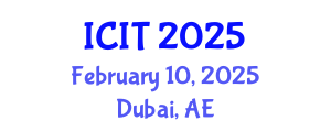 International Conference on Industrial Technology (ICIT) February 10, 2025 - Dubai, United Arab Emirates