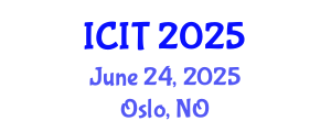 International Conference on Industrial Technology (ICIT) June 24, 2025 - Oslo, Norway