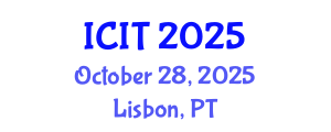International Conference on Industrial Technology (ICIT) October 28, 2025 - Lisbon, Portugal