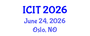 International Conference on Industrial Technology (ICIT) June 24, 2026 - Oslo, Norway