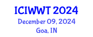International Conference on Industrial Wastewater and Wastewater Treatment (ICIWWT) December 09, 2024 - Goa, India