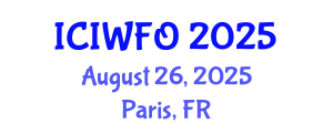 International Conference on Industrial Wastewater Filtration and Oxidation (ICIWFO) August 26, 2025 - Paris, France