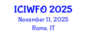 International Conference on Industrial Wastewater Filtration and Oxidation (ICIWFO) November 11, 2025 - Rome, Italy