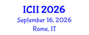 International Conference on Industry Innovation (ICII) September 16, 2026 - Rome, Italy International Conference on Industry Innovation (ICII) September 16, 2026 - Rome, Italy