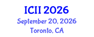 International Conference on Industry Innovation (ICII) September 20, 2026 - Toronto, Canada International Conference on Industry Innovation (ICII) September 20, 2026 - Toronto, Canada