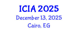 International Conference on Informatics and Applications (ICIA) December 13, 2025 - Cairo, Egypt