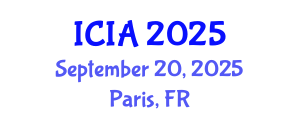 International Conference on Informatics and Applications (ICIA) September 20, 2025 - Paris, France